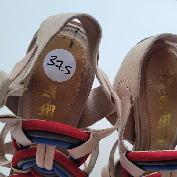 L.A.M.B. Zed Heeled Sandal 7.5 - Picture 3 of 7